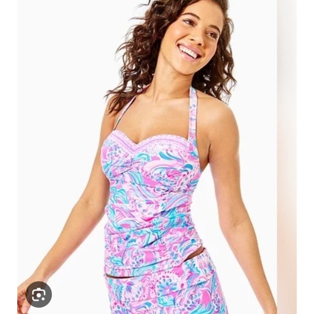 Lilly Pulitzer Pink and Blue Swimwear